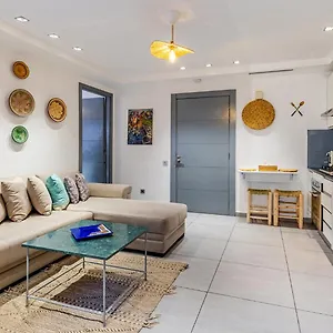 Appartement Lovely 2-bedroom With Ac-netflix-nespreso, Marrakesh